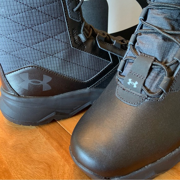 NWB Under Armour Men’s Stellar G2 Black Tactical Boots Sz 14 - Picture 3 of 11